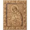 Святой Иоанн Креститель - резное деревянное панно
