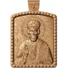 Икона Святой Николай Чудотворец - резная деревянная плакетка
