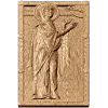Икона-панель «Анна Пророчица» - резной деревянный декор