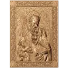 Резная деревянная икона «Апостол Андрей»