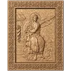 Резное панно «Архангел Гавриил» - деревянный рельеф на заказ