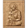 Икона Божья Матерь «Взыскание погибших» - резное изделие из дерева
