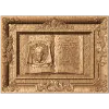 Панно «Господь - Отче наш» (Спас Нерукотворный) - резной деревянный декор