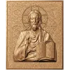 Господь Вседержитель - резная икона из дерева