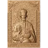 Резная икона Господь Вседержитель - деревянный декор из массива