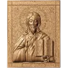 Икона Господь Вседержитель - резной деревянный барельеф