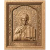 Резная икона «Господь Вседержитель» - деревянное панно на заказ