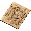 Рельефная панель «Встреча у Креста» - резной деревянный декор IV станции