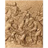 Рельефная панель «Казнь Иисуса Христа» - резной деревянный декор