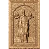Икона «Николай Чудотворец» - резной деревянный барельеф