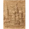 Резное панно «Покровский ансамбль» - деревянный декор из массива