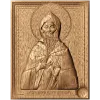 Резная икона «Преподобный Корнилий» - деревянный барельеф
