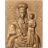 Рельефная икона «Призри на смирение» - резной деревянный декор