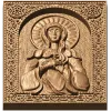 Резная икона «Святая Анастасия» - панель из дерева
