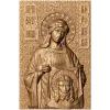 Икона «Святая Вероника Праведная» - резной деревянный рельеф