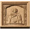 Резная икона Святая Ксения Петербургская - деревянное панно