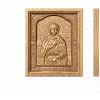 Резная икона Святая Ксения Петербургская - деревянное панно