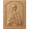 Икона Святой мученицы Анфисы - резной деревянный образ