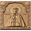 Икона «Святая Ольга» - резная деревянная панель
