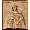 Икона-барельеф «Святая Теодора» - резной деревянный декор