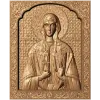 Икона «Святая Христина» - резной деревянный образ