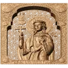 Икона «Святая мученица Любовь» - резной деревянный образ