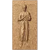 Икона «Святой Алексий» - рельефная деревянная панель