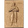 Икона «Святой Алексий» - рельефная деревянная панель