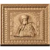Резная деревянная икона Святой Лука Симферопольский в багете