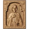 Резная деревянная икона «Святой Мученик Анатолий»