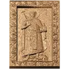 Икона Святой Мученик Иоанн-Владимир - резная панель из дерева
