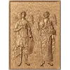 Икона «Святые Архангелы Михаил и Гавриил» - резной деревянный декор