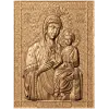 Икона «Скоропослушница» - резная деревянная панель