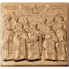 Панно «Собор Новомучеников» - резной деревянный декор