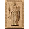 Икона Святой Фотины Самарянки - резная деревянная панель