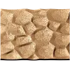 Резная панель «Каменная роса» - декоративный 3D-панель из дерева