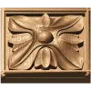 Декоративная розетка из массива - резной деревянный декор для интерьера