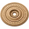 Резная потолочная розетка из дерева - классика в деталях