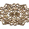 Резная потолочная розетка из массива - кружевной арабеск